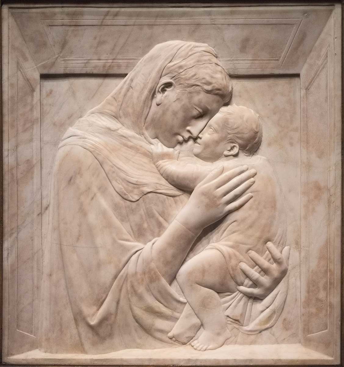donatello pazzi madonna relief