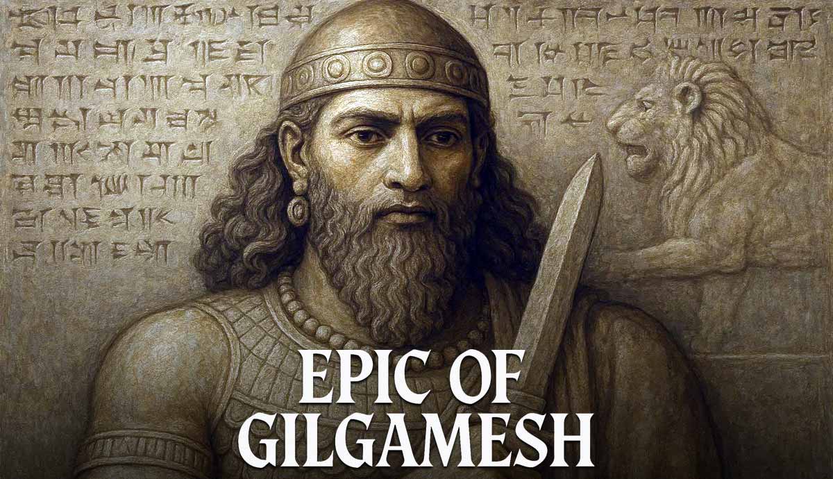 Gilgamesh holding sword