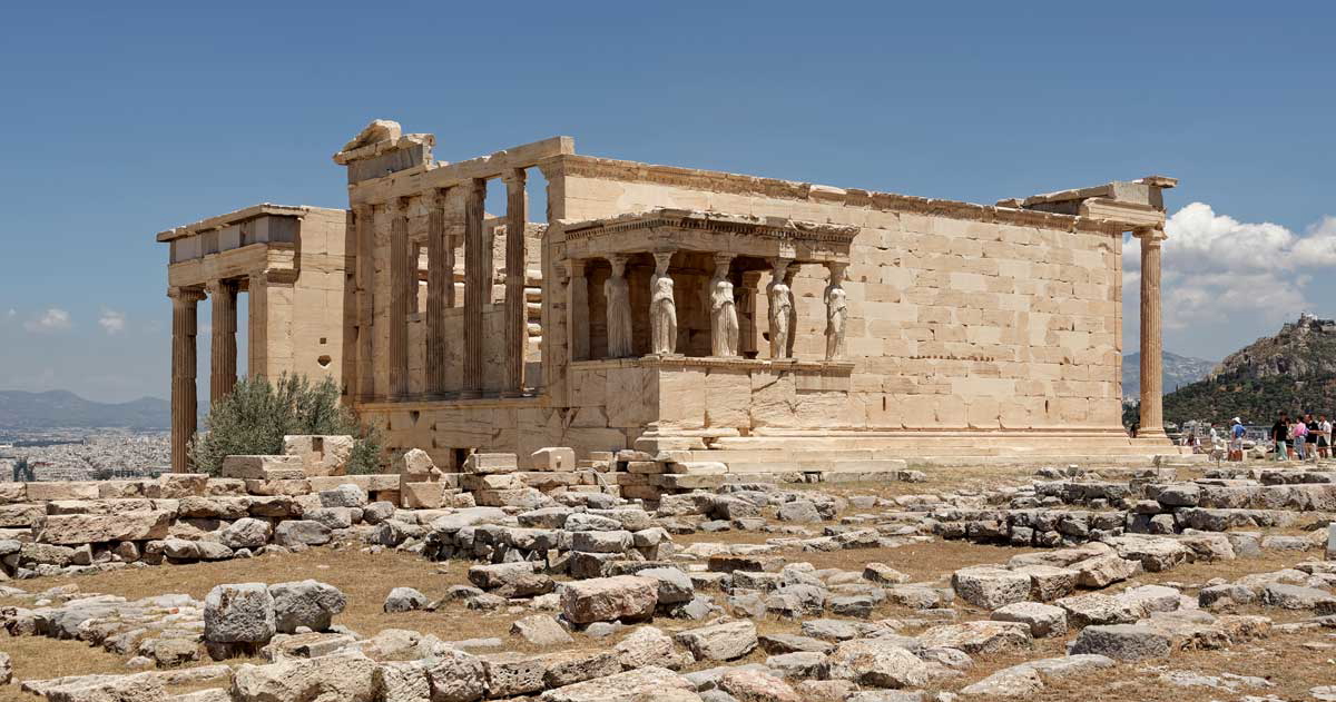 erechtheion 6 caryatids
