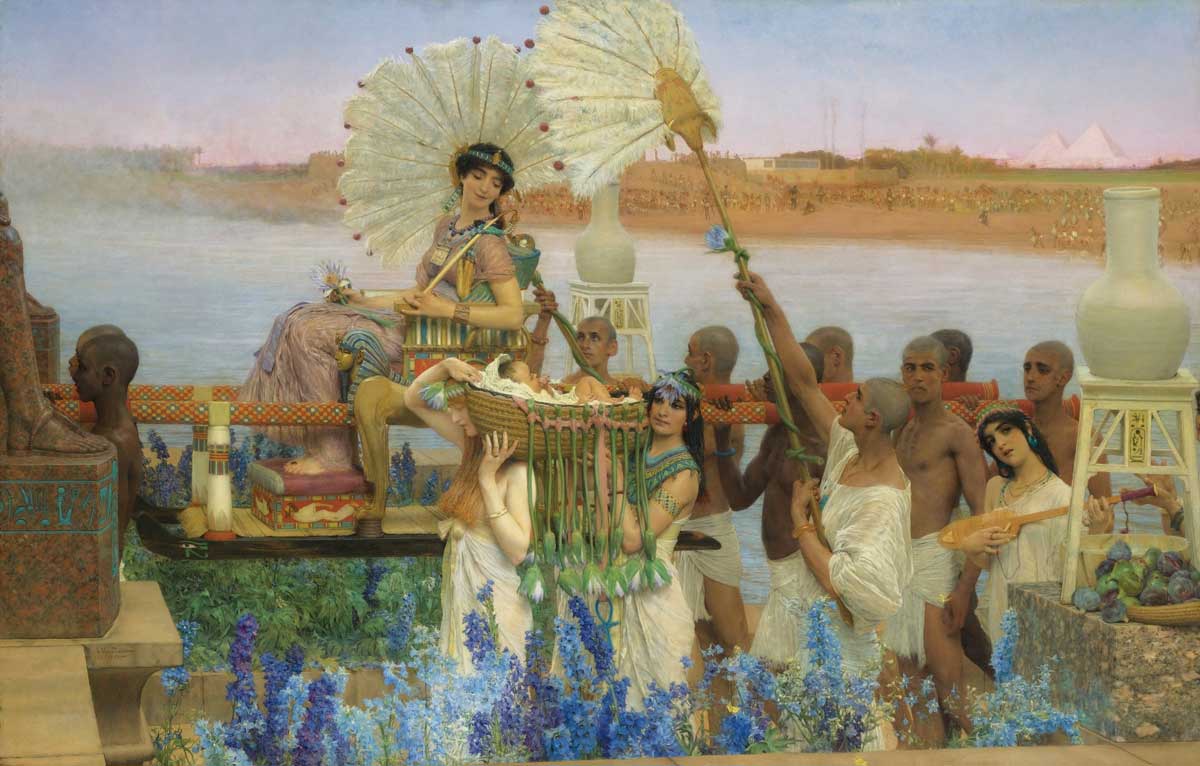 finding moses exodus