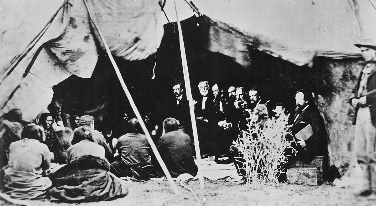 fort laramie negotiation council