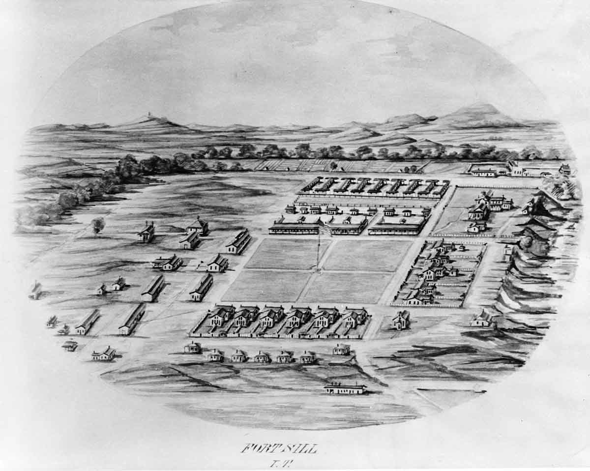 fort sill from above