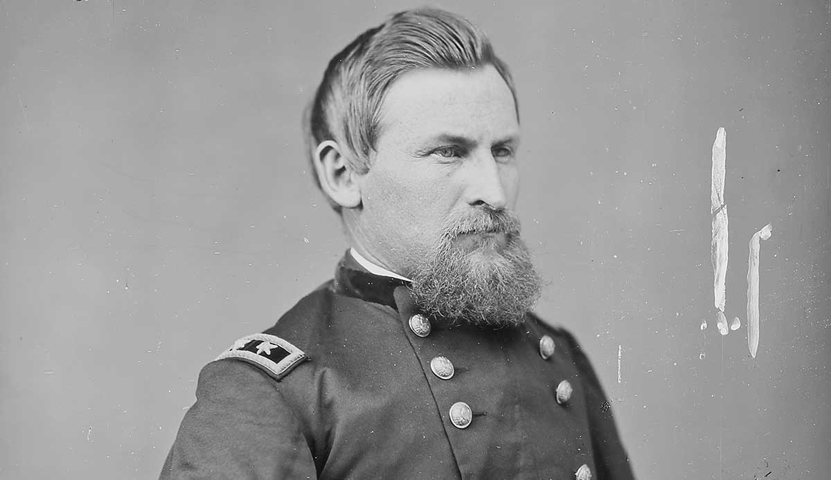 general george crook seated