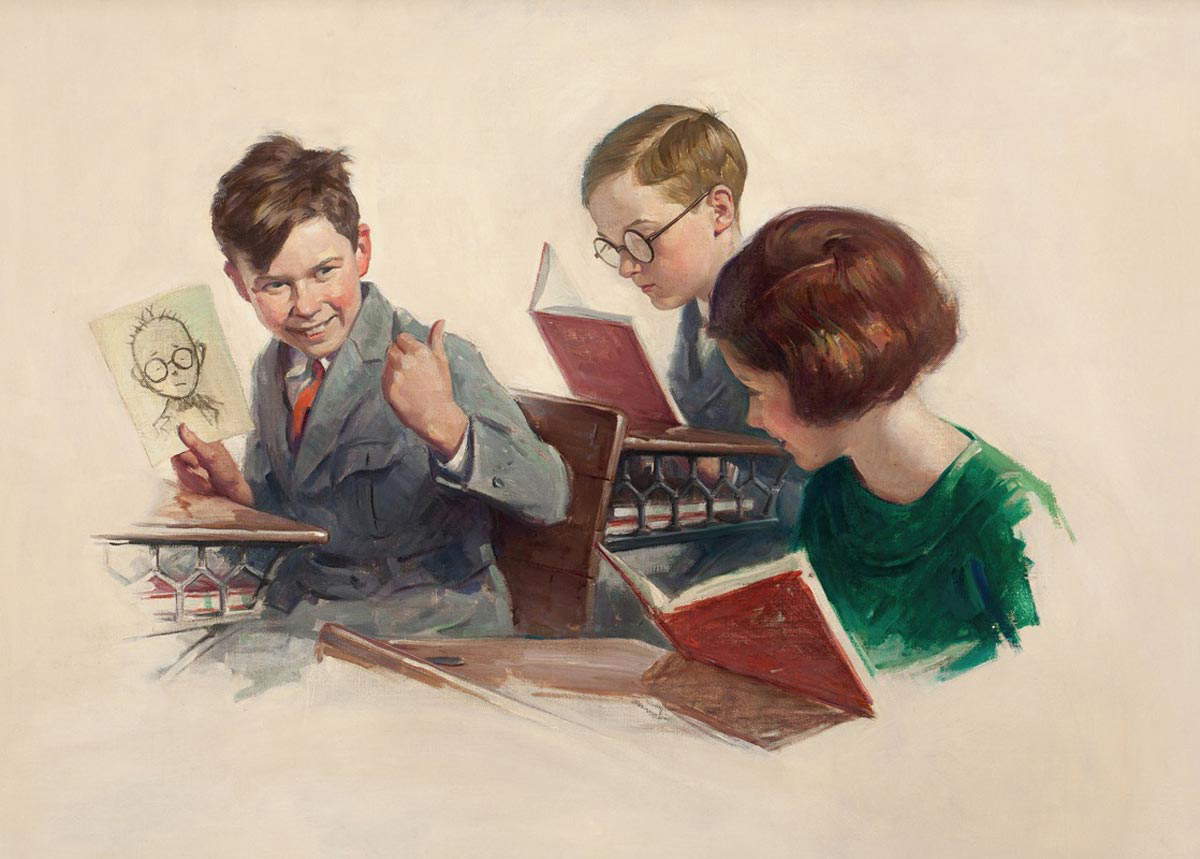 george brehm misbehaving painting