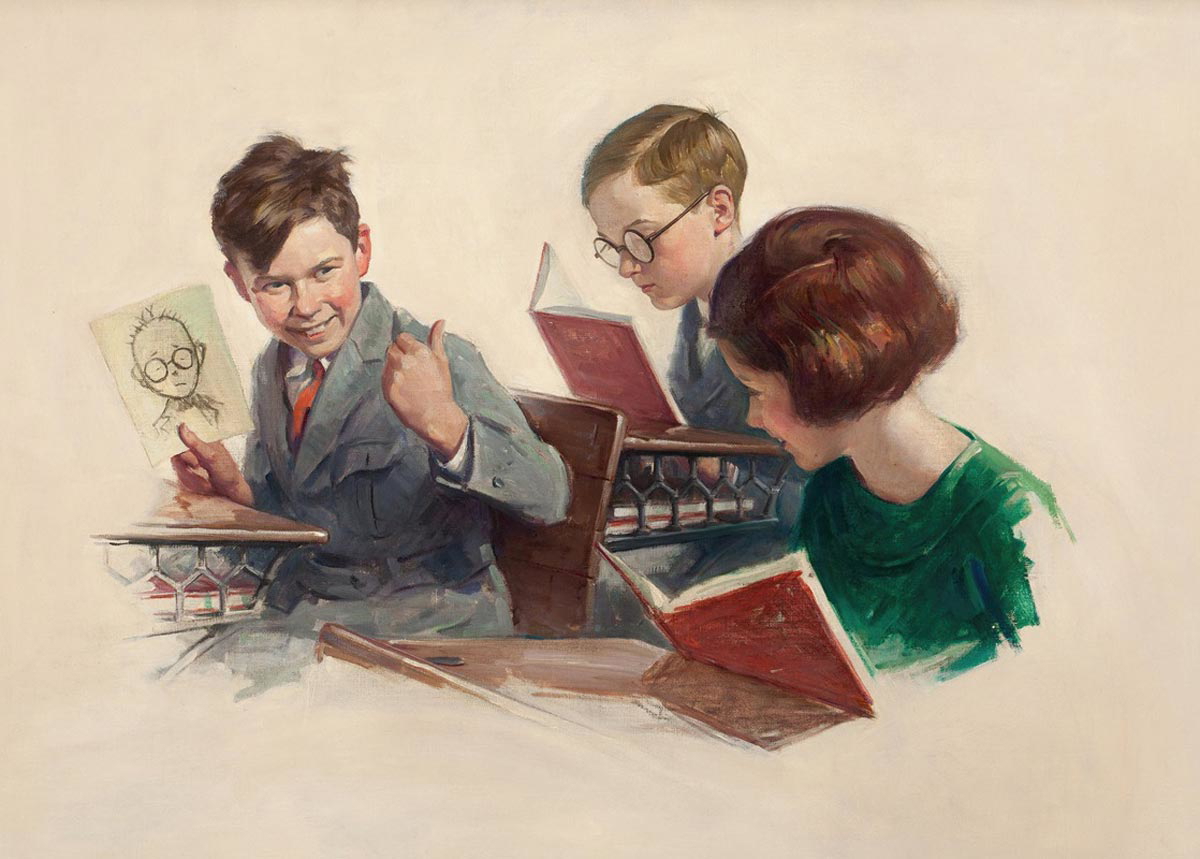 george brehm misbehaving painting