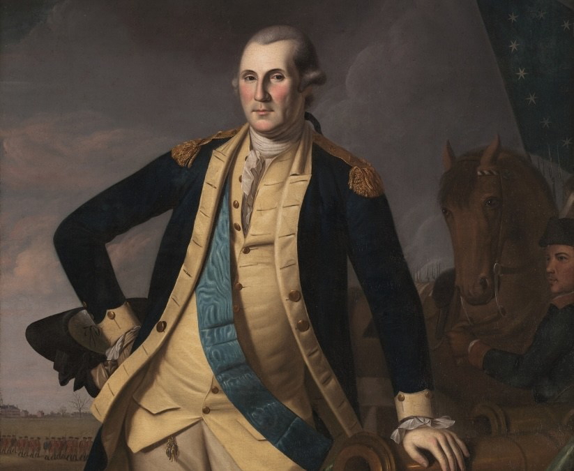 George Washington at Princeton (detail) by Charles Wilson Peale