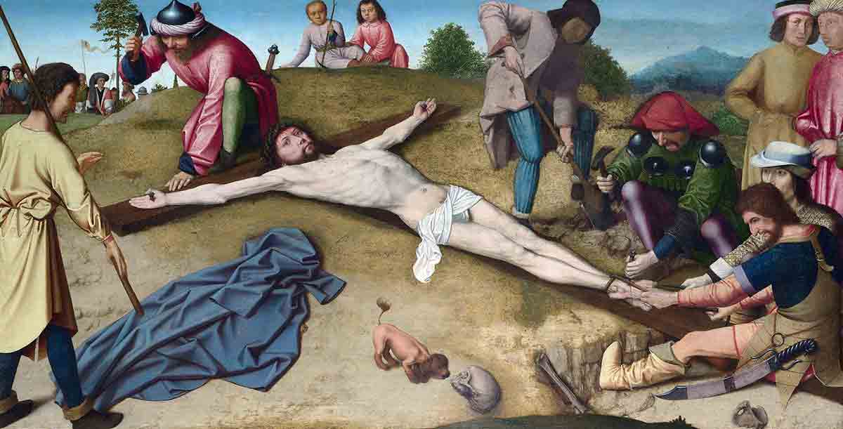 gerard david christ nailed to cross