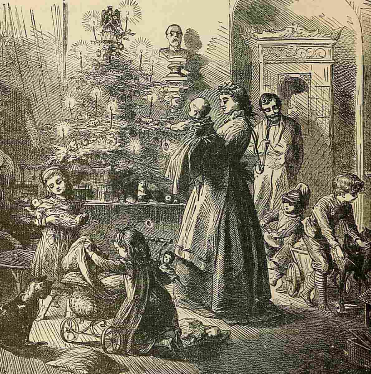 german family christmas tree