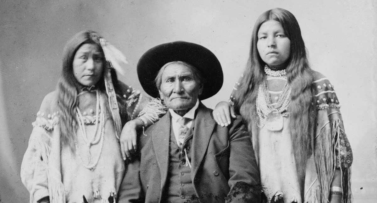 geronimo and two nieces