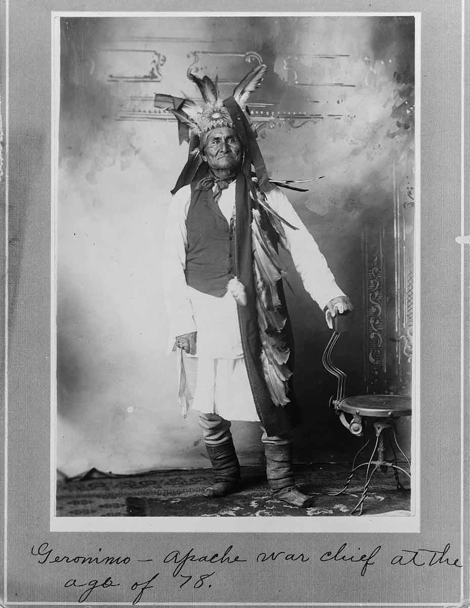 geronimo regalia age 78