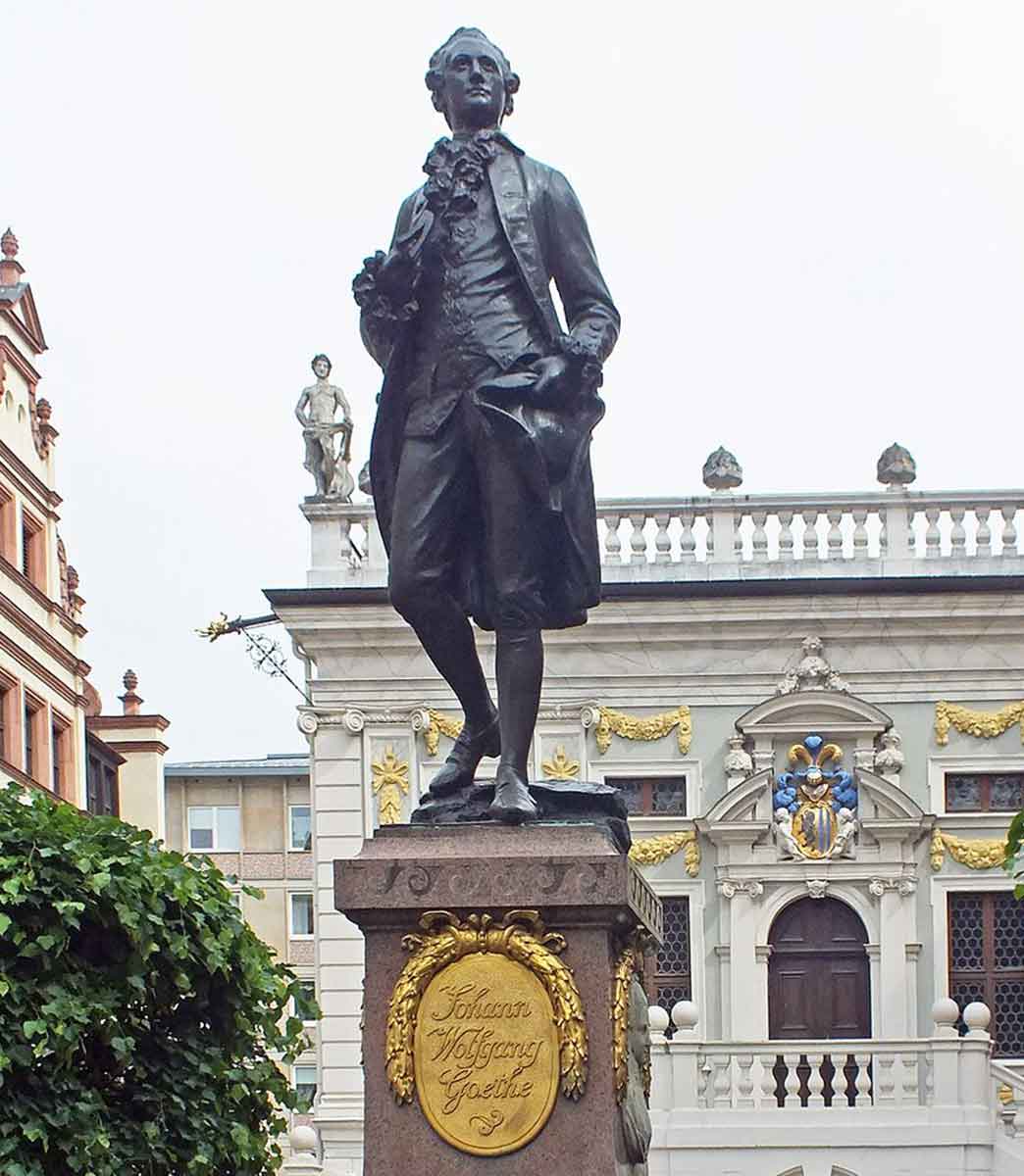 goethe statue leipzig