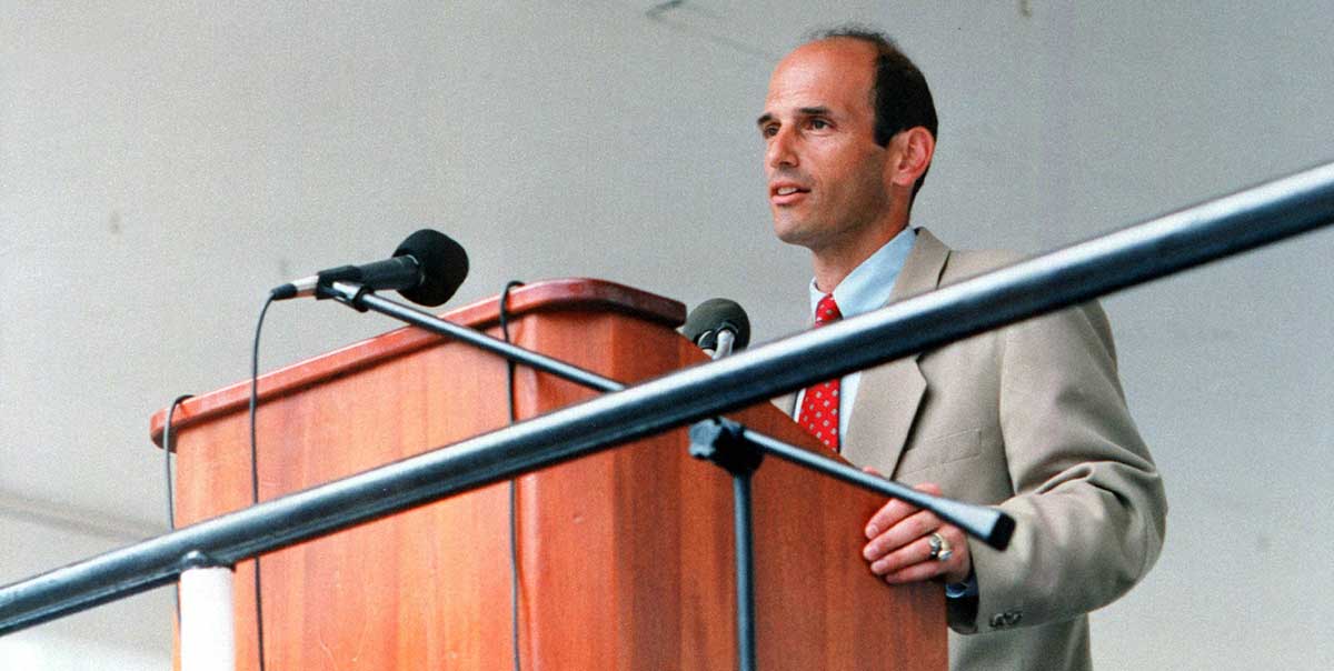 governor john baldacci speaking