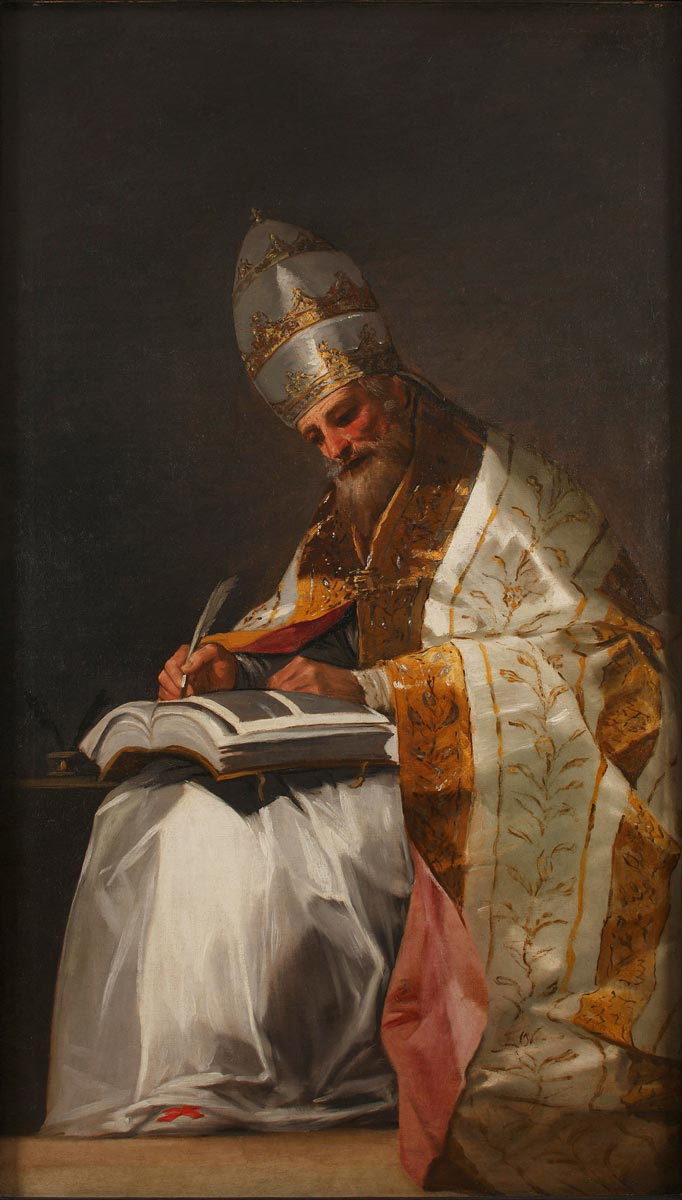 goya gregory the great pope