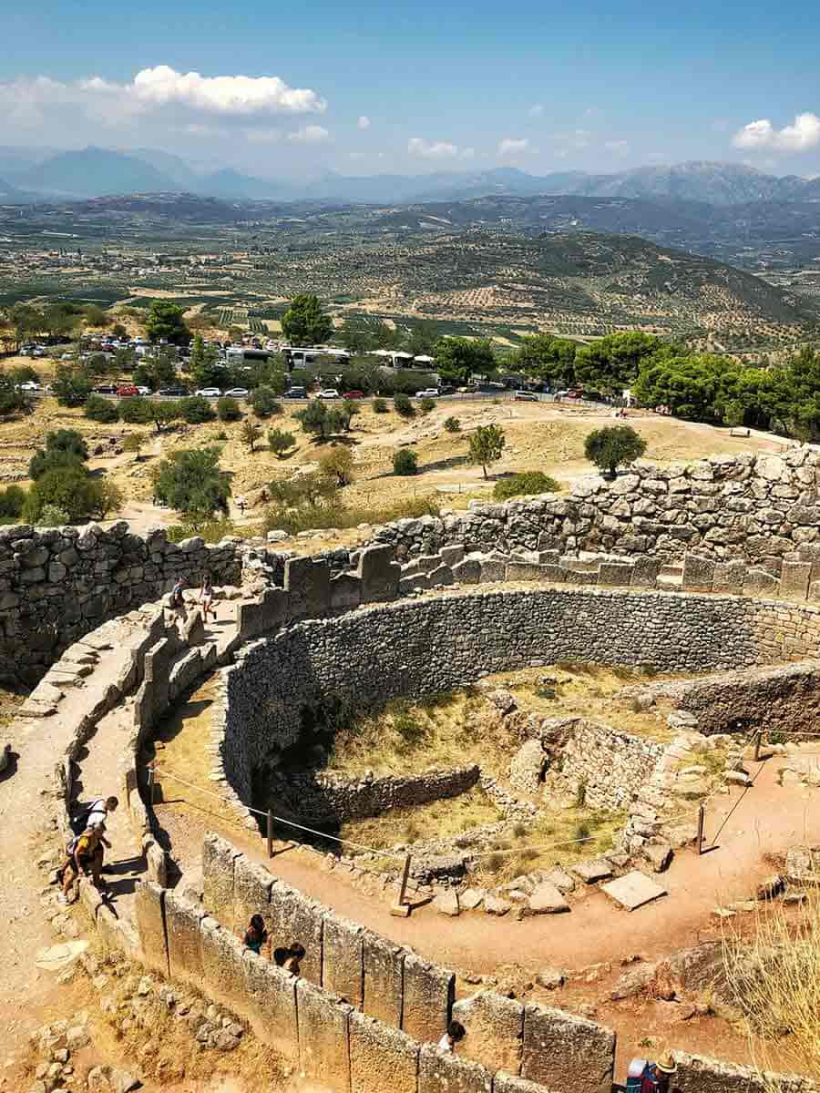 greek ruins mycenae