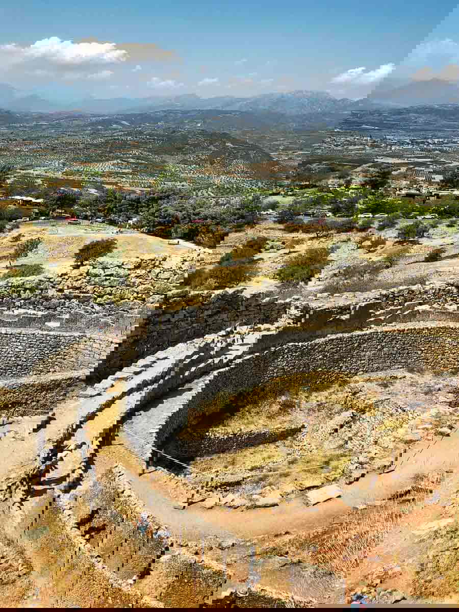 greek ruins mycenae