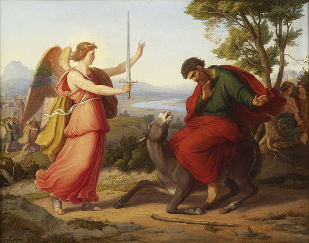 gustav jaeger balaam and the angel