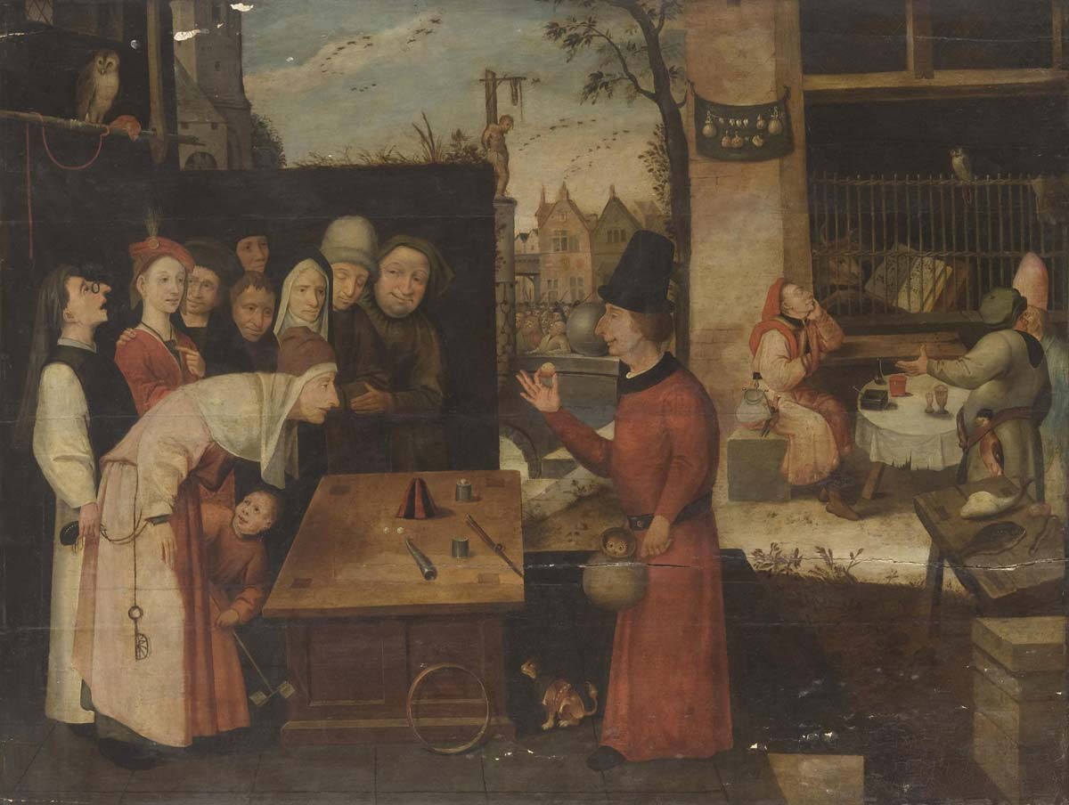 hieronymus bosch conjurer painting