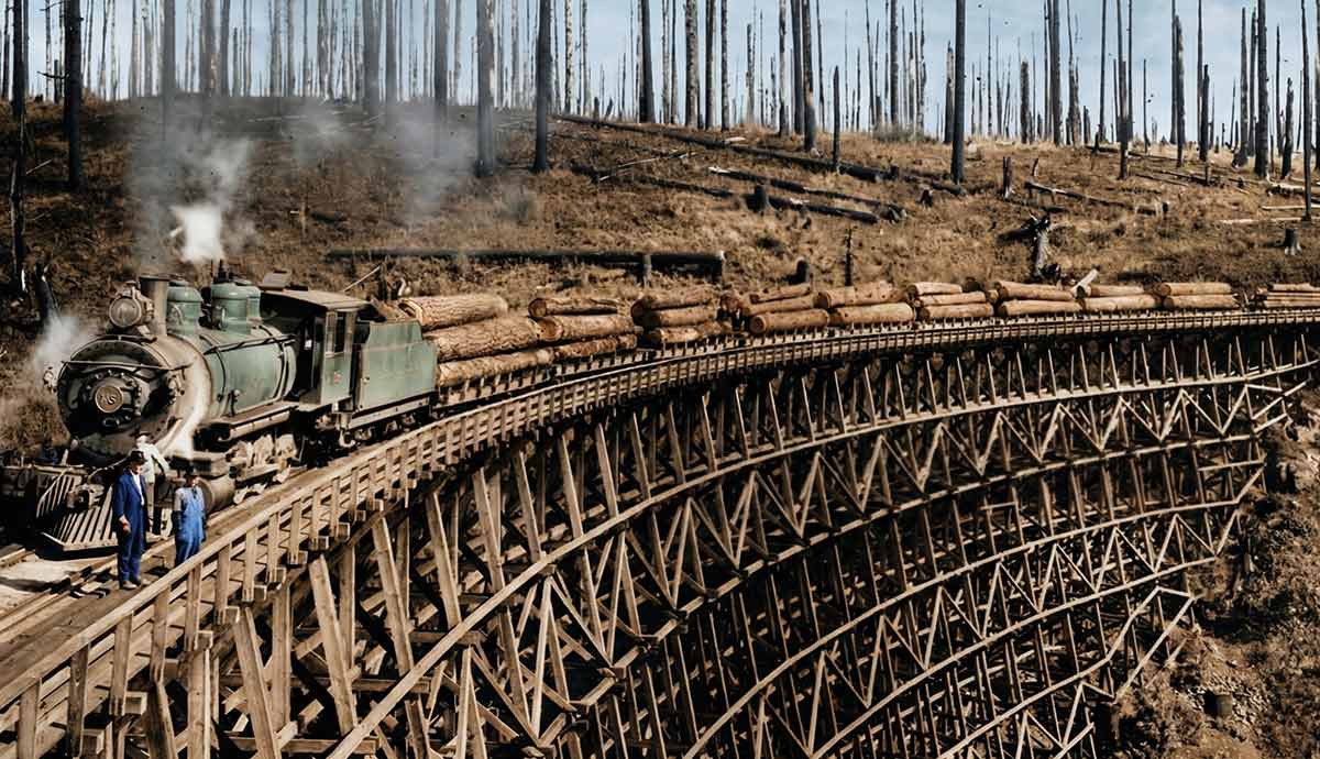 historical railroad bridge