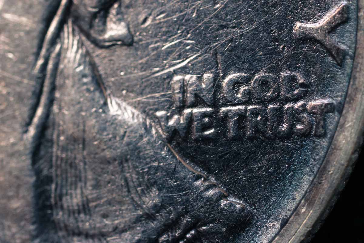 in god we trust silver dollar