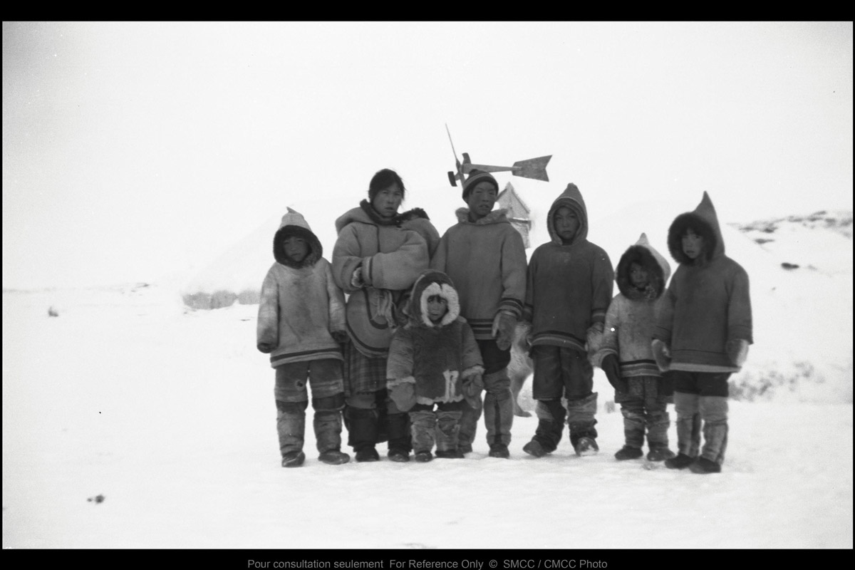 inuit woman children