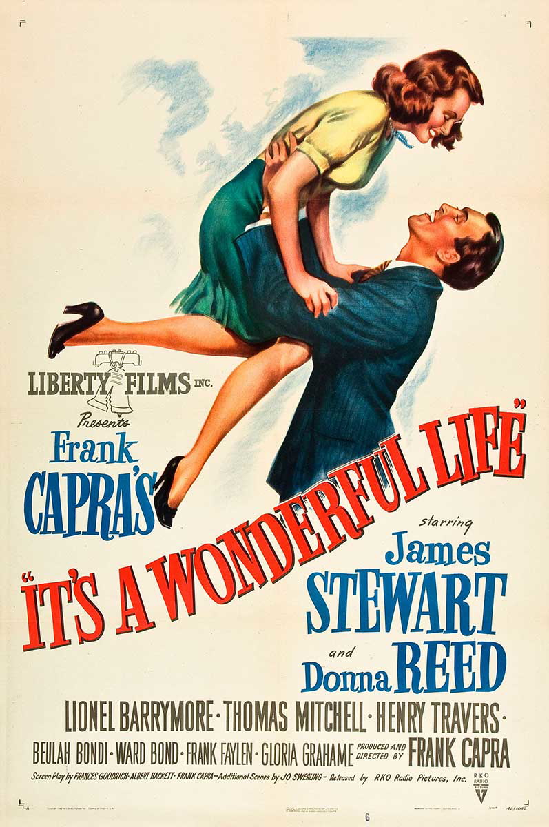 its a wonderful life poster christmas film