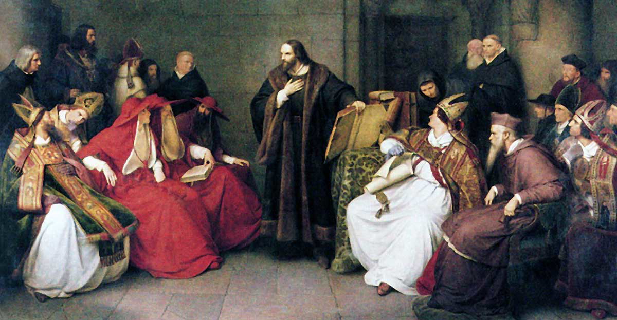 jan hus council of constance karl friedrich lessing