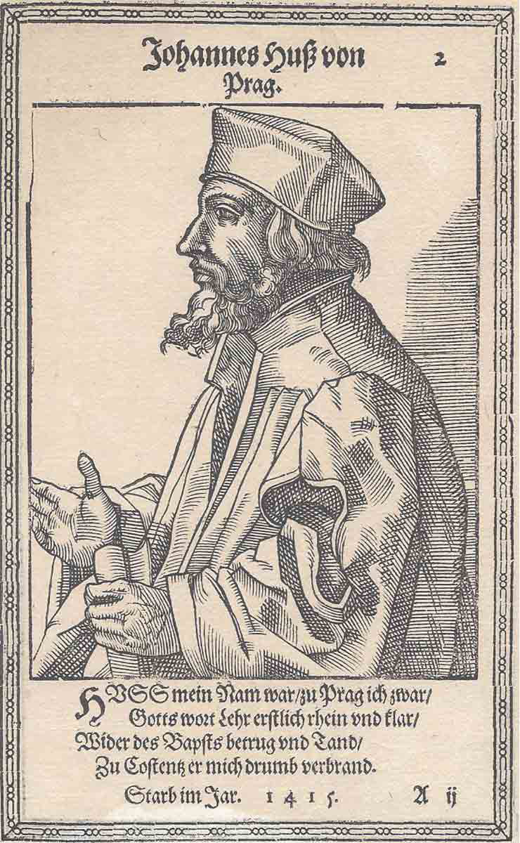 jan hus woodcut
