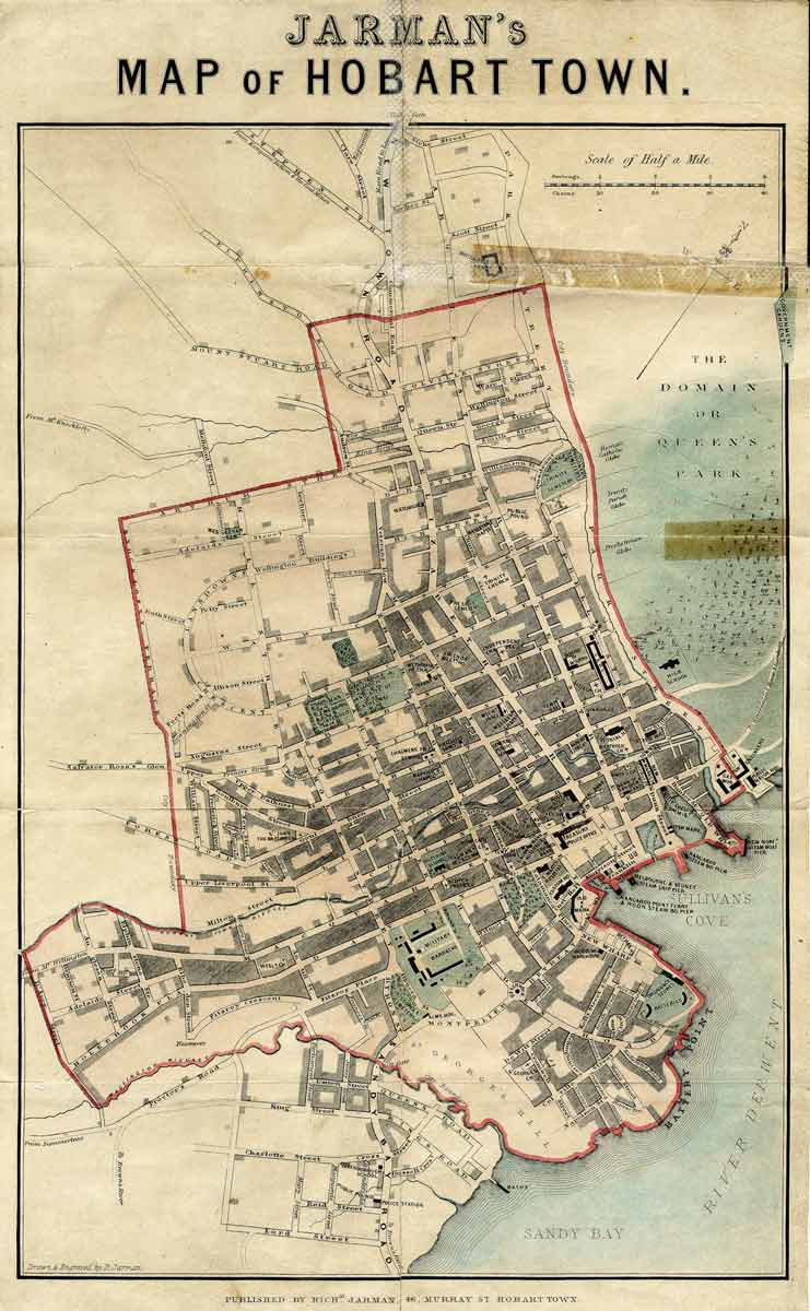jarman_s map hobart town