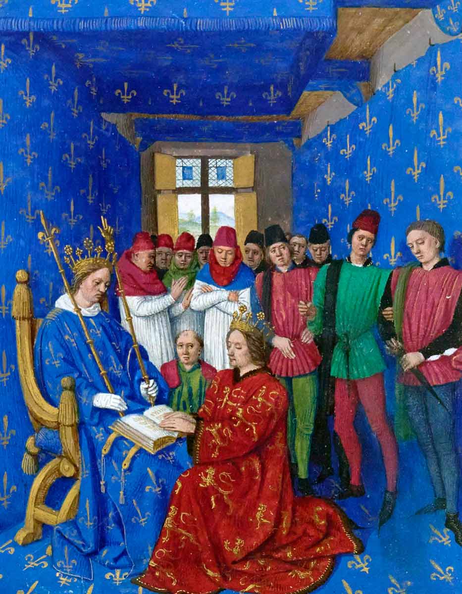 jean fouquet hommage êdouard Ier philippe miniature