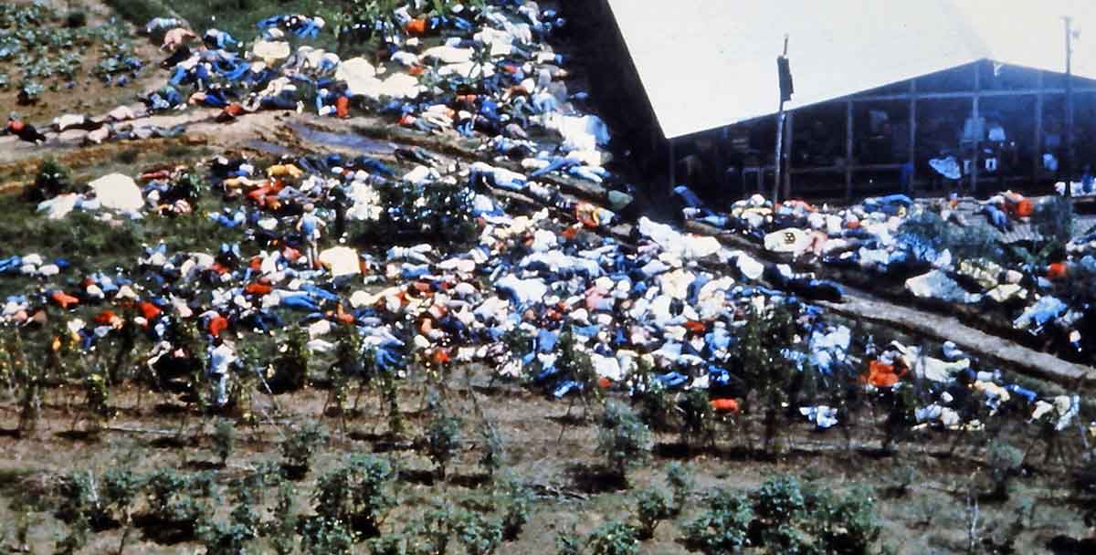 jonestown bodies after massacre