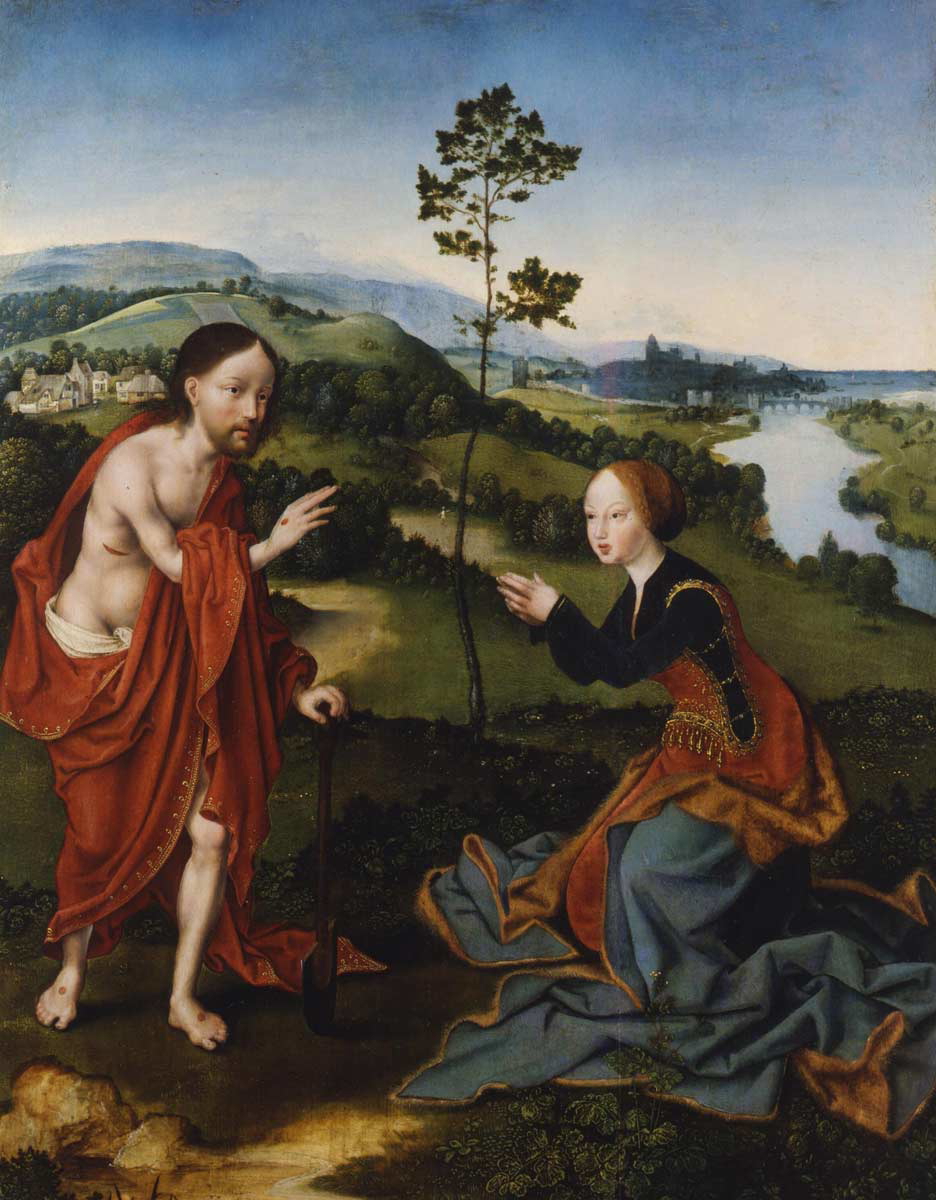 joos van cleve noli me tangere