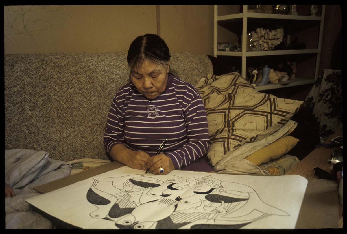 kenojuak ashevak drawing inuit art