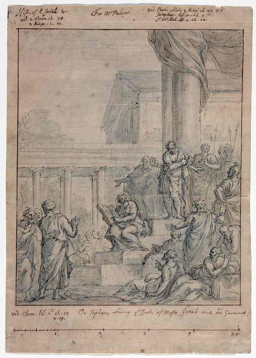 king josiah rending his garments