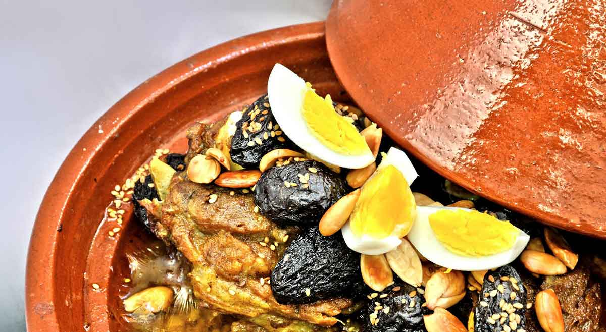 lamb prune tajine fez morocco