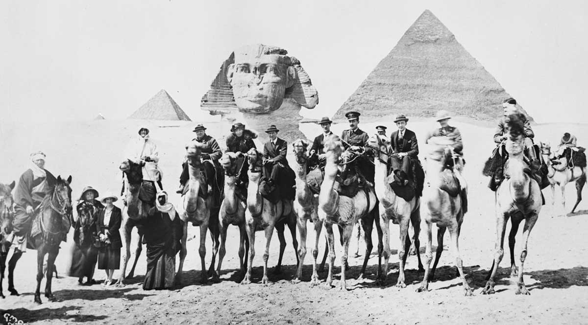 lawrence w churchill in egypt