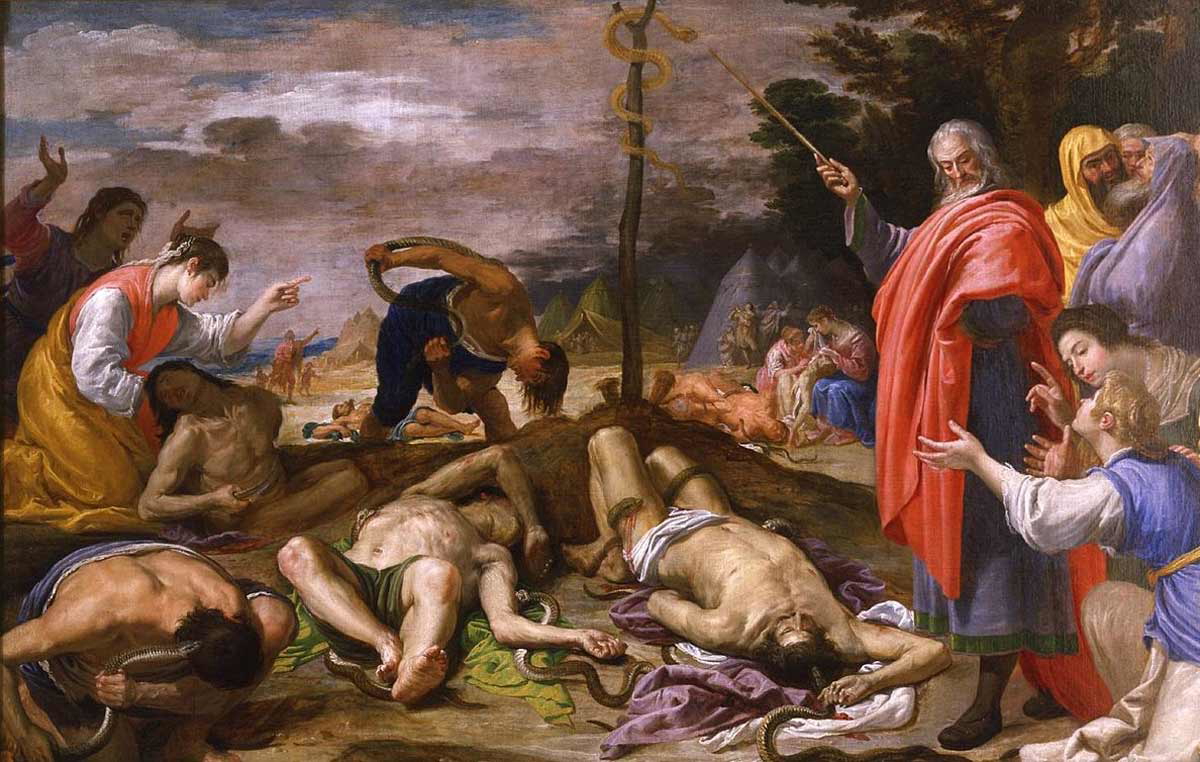 leonardo brazen serpent book of numbers