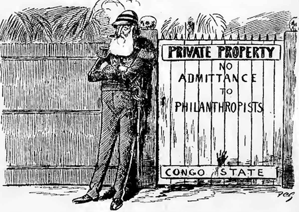 leopold congo gate cartoon