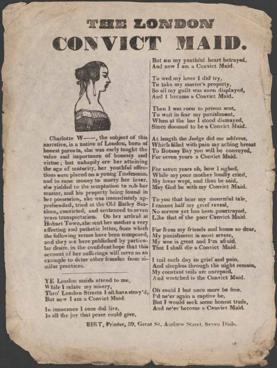 london convict maid
