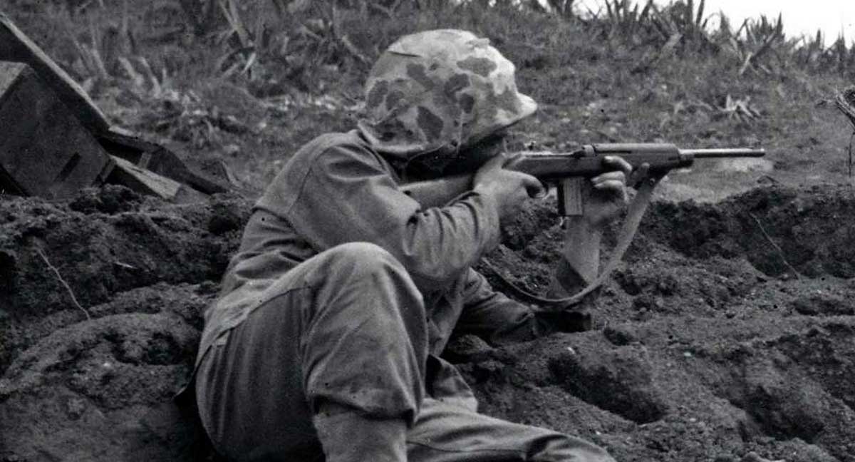 m1 carbine iwo jima
