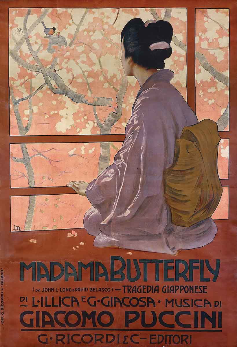 madame butterfly poster