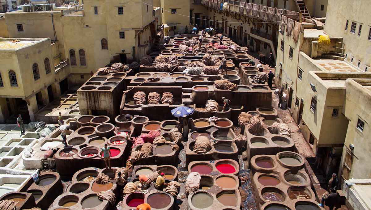 main photo chouara tannery fez morocco