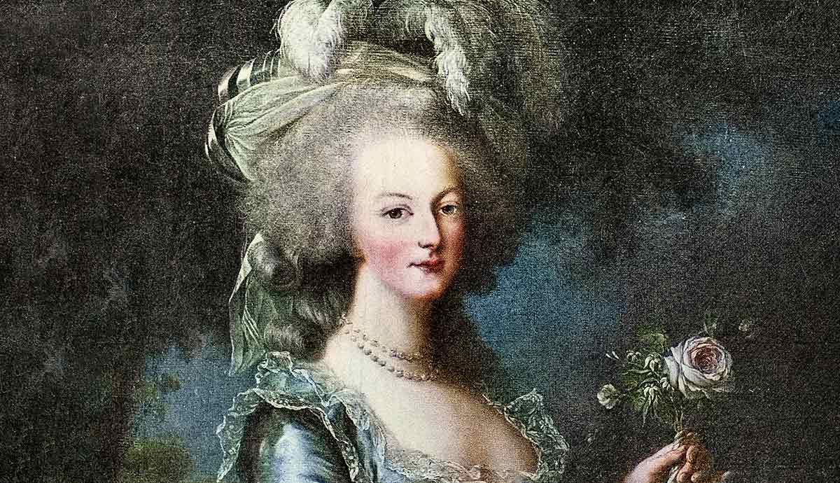 Portrait of Marie Antoinette, French queen