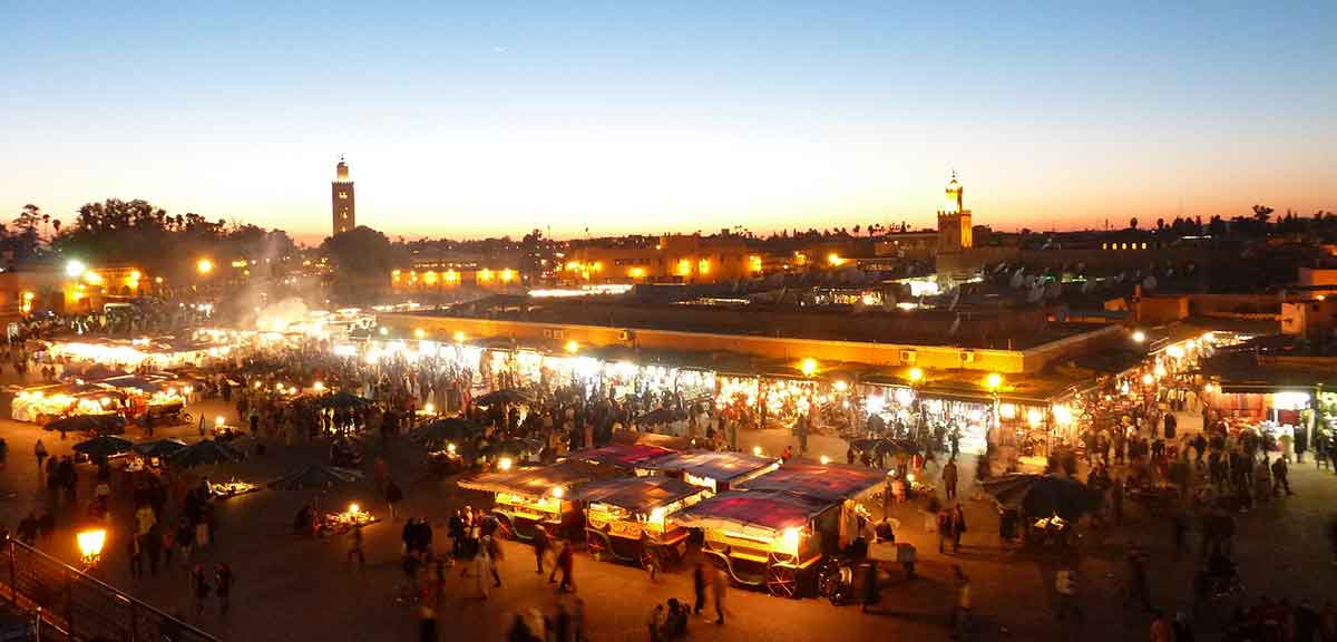 marrakesh medina morocco