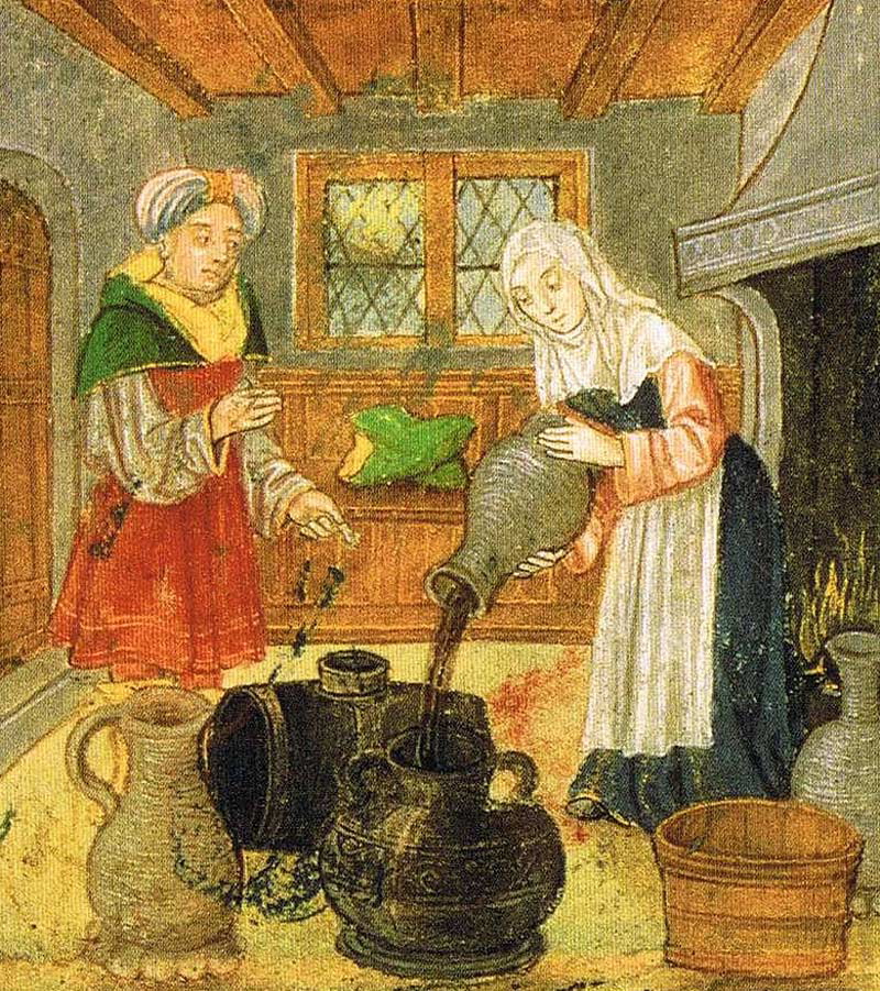 medieval wine conservation