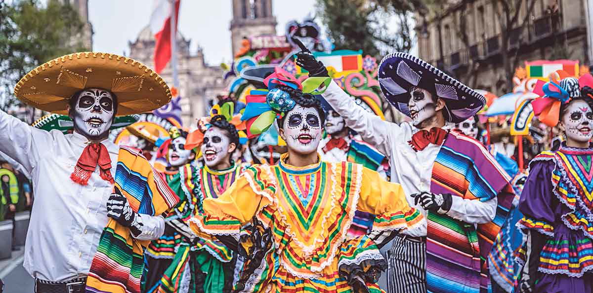 mexico city day of dead parade