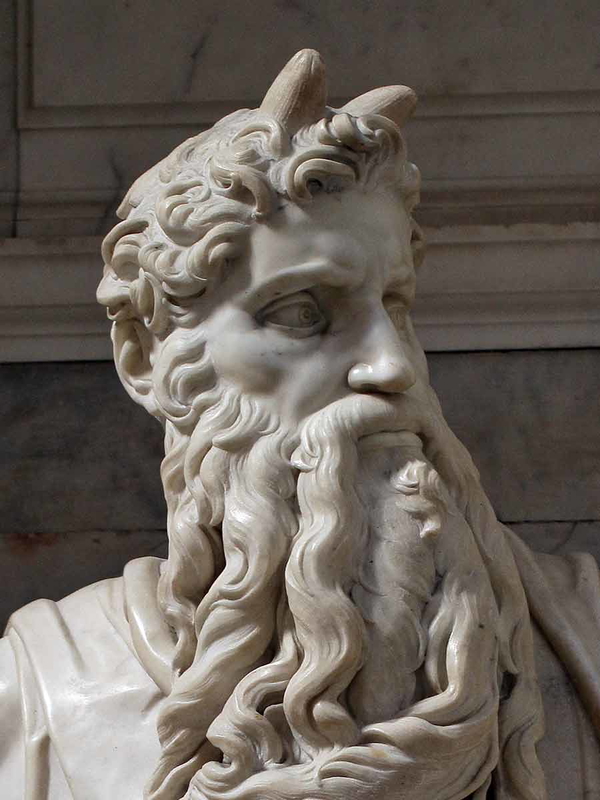 michelangelo moses sculpture