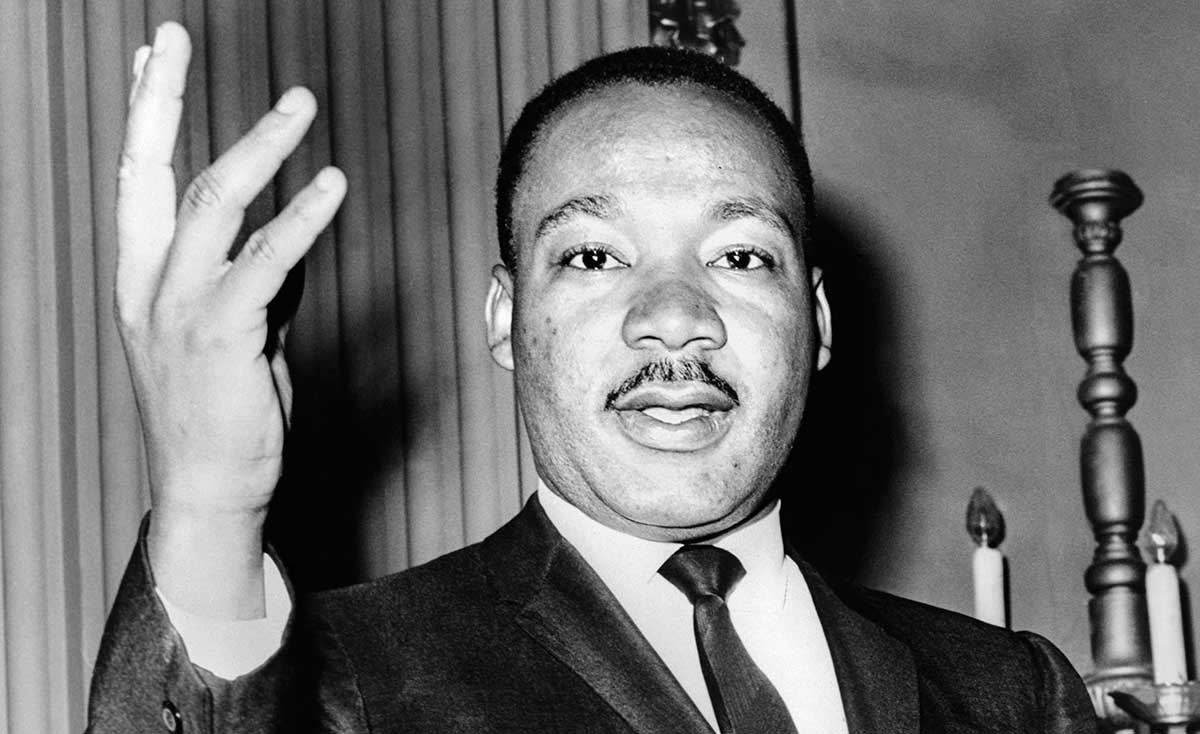 mlk jr hand up pose