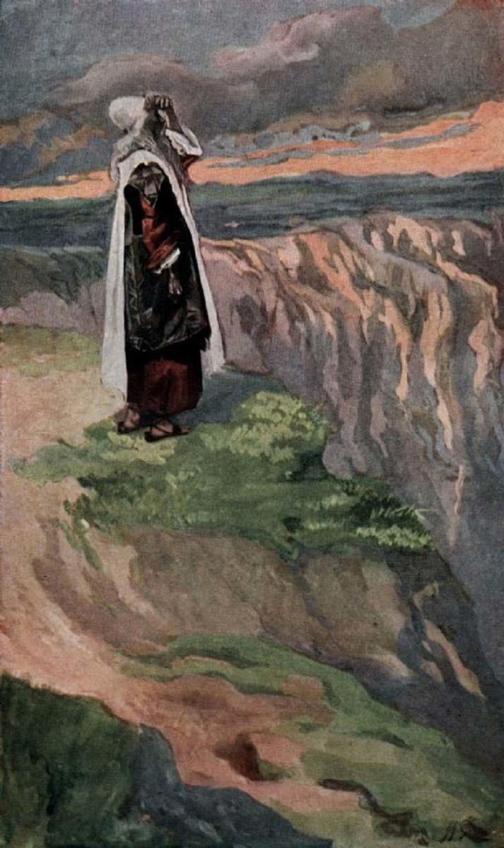 moses sees promised land deuteronomy