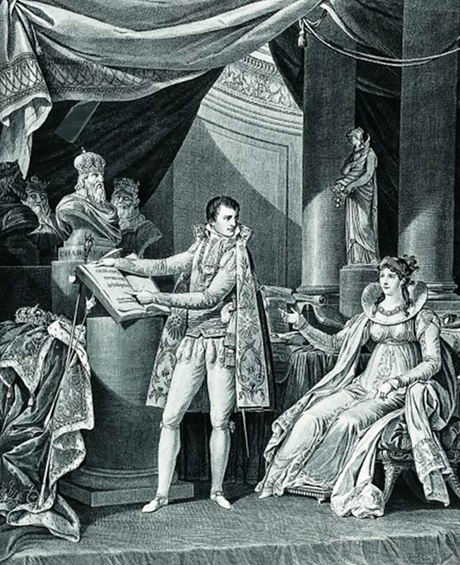 napoleon civil code emress josephine