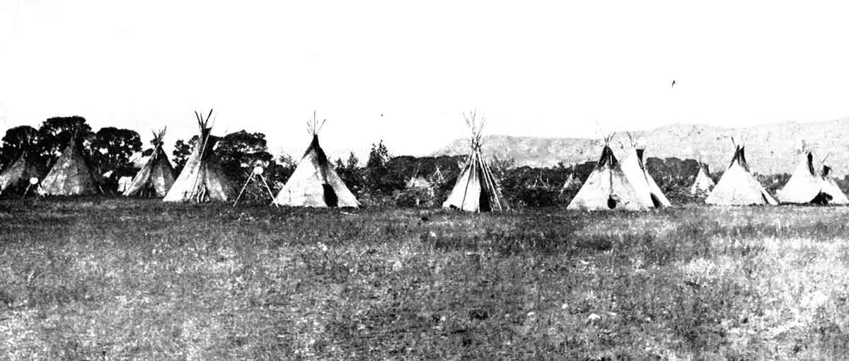nez perce yellowstone camp